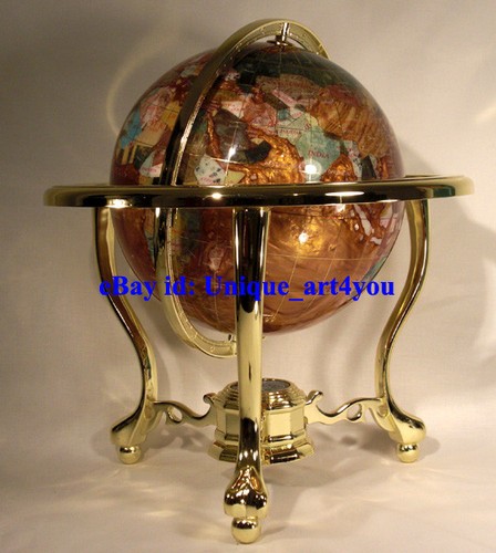 Amber pearl swirl ocean - 14", 3-